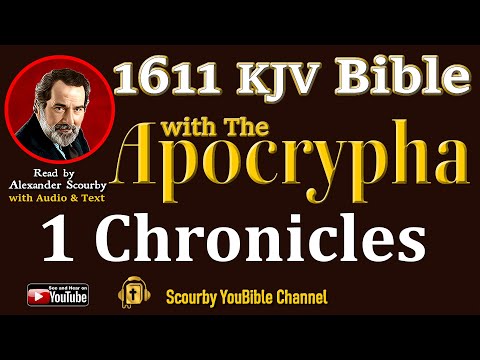 13 ~ New | 1 CHRONICLES KJV  | Audio and Text | by Alexander Scourby | God is Love and Truth.