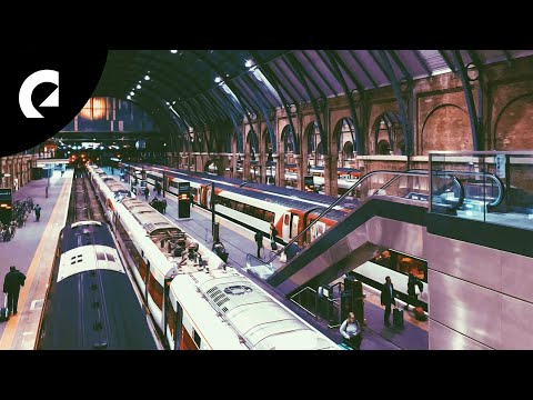 2 Hours of London Train Station Ambience 🚉 Crowd, Announcer, Train