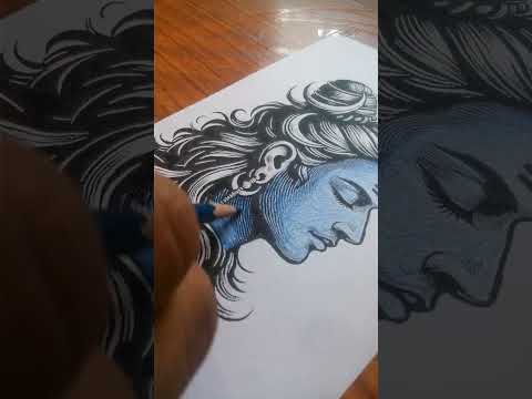 LORD SHIVA MASTERPIECE! Easy Drawing Tutorial for Beginners | #lordshiva #shiv # #art #mahadev