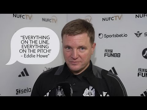 It Was a Classic Match" - Eddie Howe's Emotional Post-Match Reaction As Newcastle draws vs Liverpool