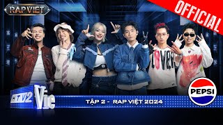 Rap Việt 2024 Tập 2: Nón vàng xuất hiện, 2 chiến binh GILL - MANBO ra trận khuấy đảo sân khấu