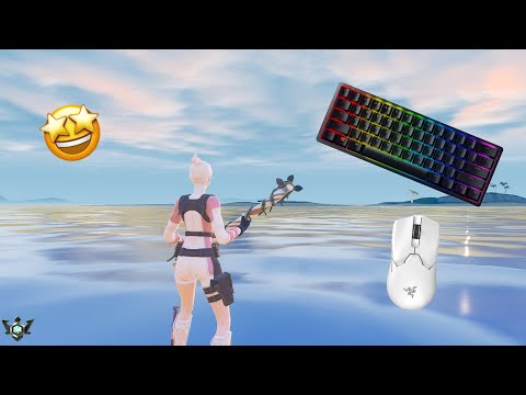 Optical Purple Switch! Razer Hunstman mini Fortnite ASMR