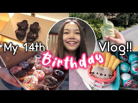 SPEND MY BIRTHDAY WITH ME! (YUMMY FOOD, FUN SHOPPING, GETTING MY VACCINE)