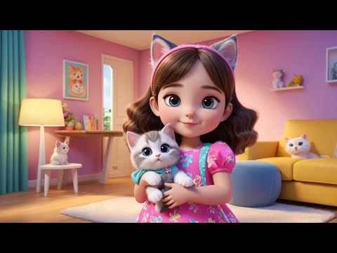 Emma Had a Tiny Cat | Fun Nursery Rhyme for Kids | Sing-Along Song