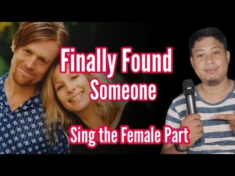 I Finally Found Someone - Barbra Streisand & Bryan Adams -Karaoke - Male Part only