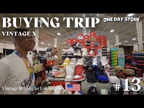 【アメリカ古着買付 Day9】本場アメリカのスニーカーコンへ潜入！