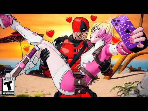 Ch 5 Season 4 Finale - The EPIC BATTLE for GWENPOOL's LOVE- Fortnite X MARVEL Movie