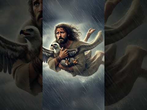 Jesus Rescues the Eagle 🦅 #jesus #god #miracle #jesuschrist