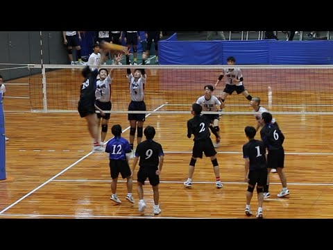 【JOC中学選抜バレー2024】２回戦　神奈川選抜 vs 福岡選抜 第２セット＜男子バレーボール＞