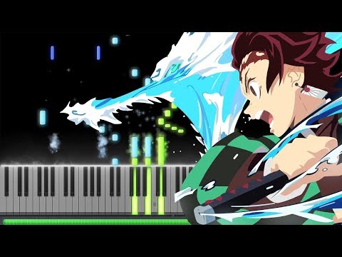 Kamado Tanjiro no Uta 「竈門炭治郎のうた」- Kimetsu no Yaiba 「鬼滅の刃」Ep. 19 Ending (Piano Synthesia)