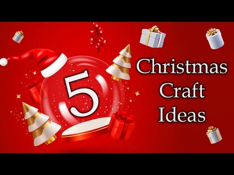 5 Creative DIY Projects 🌟 Budget Friendly Home Decor Ideas 🌟 DIY Affordable Christmas craft ideas