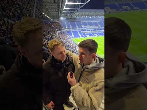 Fan reactions to Everton Stadium! #football #stadium #everton #premierleague