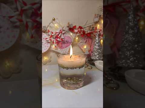 DIY Magic Water Candle 🕯️✨ #craft #creative #shorts #diy #candle #satisfying #handmade #magic #art