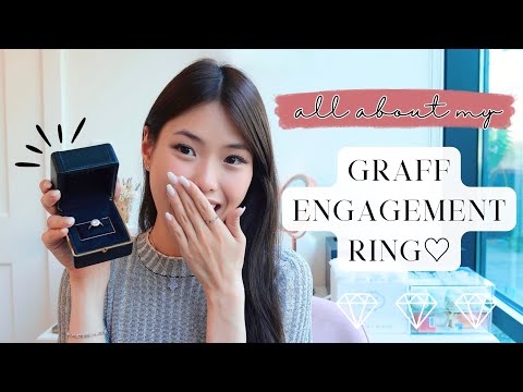 ALL ABOUT MY GRAFF ENGAGEMENT RING 💍 | Specs, natural vs lab grown, selection process, Graff drama?!