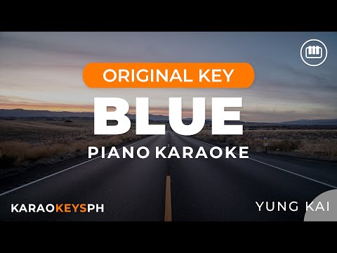 Blue - yung kai (Piano Karaoke)