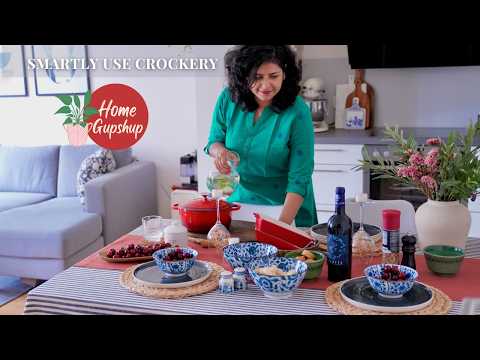 How to use Crockery in many ways + SMARTLY | TIPS on food Presentation Intro to CROCKERY collection