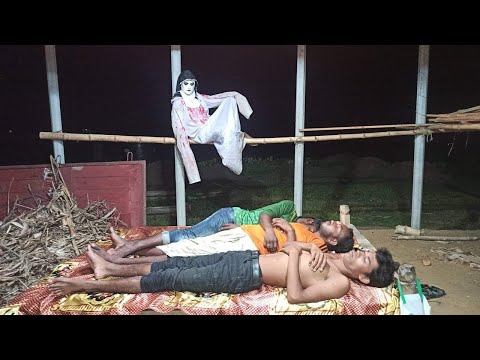 viral ngakak 🤣 Prank Pocong bocil lagi tidur sampe kocar kacir