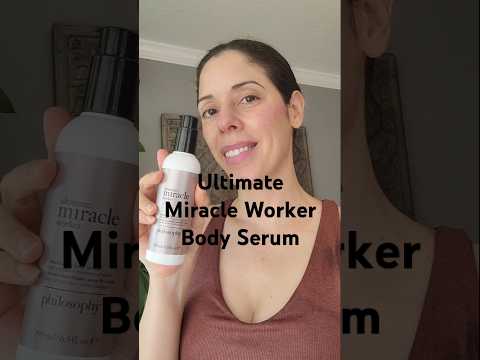 This Ultimate Miracle Worker Body Serum is like magic in a bottle 💪