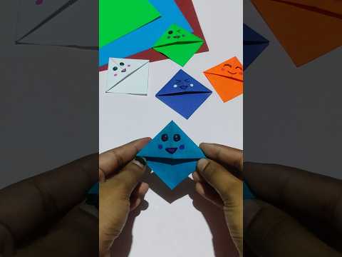 Easy Origami Bookmarks With Paper Carft #shorts