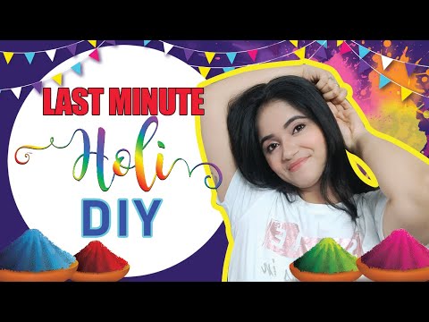 HOLI DIY - Party Decor for Holi / Paper Craft Ideas