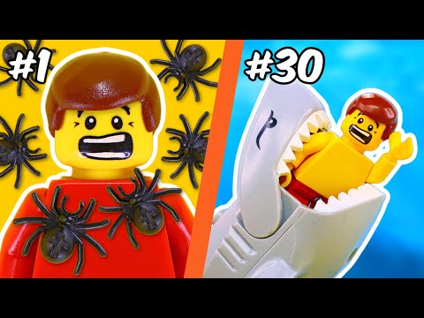 WORLD’S BIGGEST FEARS in LEGO...