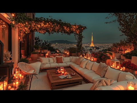 Cozy Parisian Nights | Soft Jazz Instrumentals for Rest, Study & Stress Relief