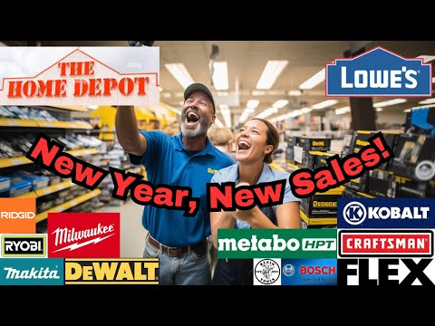 New Year Sales Event @HomeDepot  & @lowes  🔥 🥵