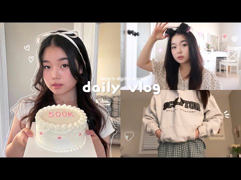 Vlog🍰: hitting 500k, vacation prep, drivers license ID pics etc..