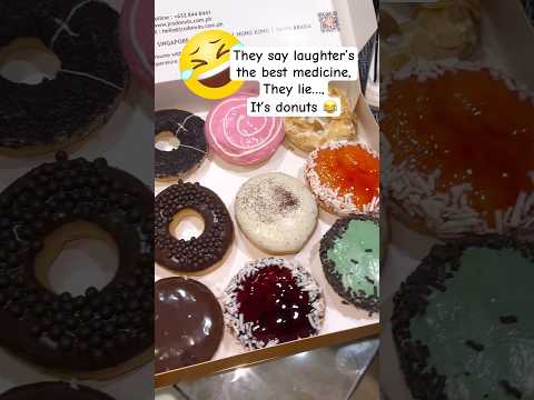 STRESS RELIEF😆 #short #stresseating #funny #shortvideo #jcodonuts #sweets #funnyvideos #funny