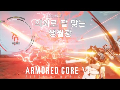 (PVP) 재빠른 쌍 할데만 상대와의 매치 [아머드 코어 Ⅵ 루비콘의 화염]