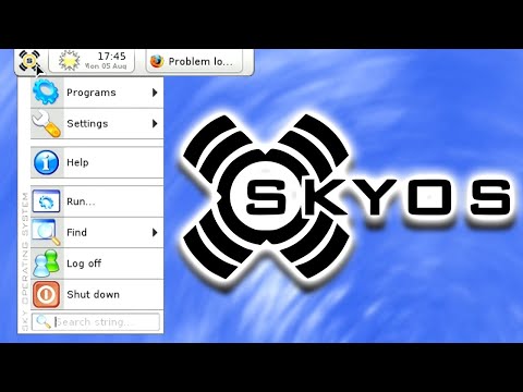 SkyOS - a Non-Linux ’90s Operating System (Overview & Demo)