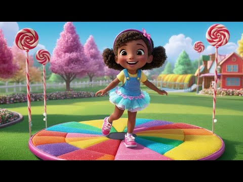 Dance Around the Lollipop Tree | Fun Nursery Rhyme for Kids | Sing-Along Action Song