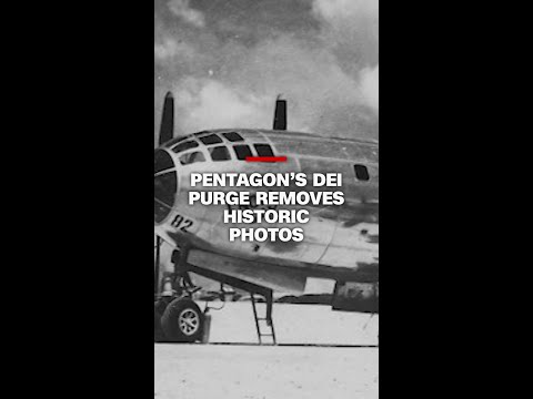 Pentagon’s DEI purge removes historic photos