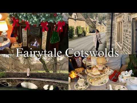 Spend a dreamy day in Cotswolds & Christmas at Stourhead, England w/h me | British travel Vlogger UK