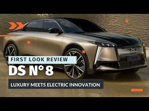 DS N°8 First Look Review: Luxury Electric Fastback with 750 km Range | Full Specs & Features