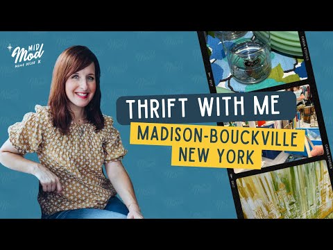 Looking for Mid-Century Modern #homedecor in Madison-Bouckville, New York! #thriftwithme