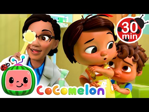 Doctor's Visit with Nina🩺 | Cocomelon | Kids Cartoons & Nursery Rhymes | Moonbug Kids