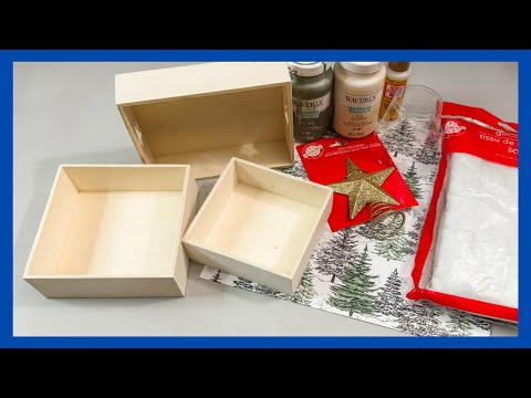 Dollar Tree Christmas Tree Village DIY || Christmas Craft || Just 1 Easy DIY