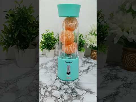 "Whole Oranges to Juice Instantly! 🍊🥤 | BlendLife Magic