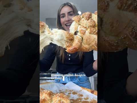 Braiding challah while sending intentional prayers to those we love ❤️ #challah #shabbat  #jewish