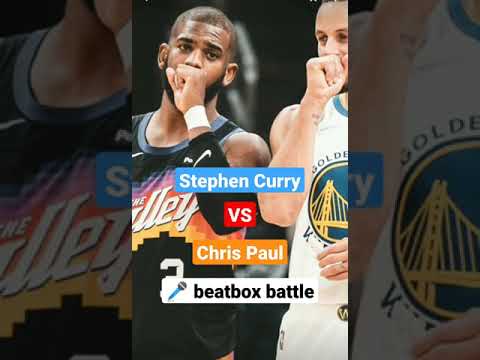 Chris Paul vs Stephen Curry 🎤 beatbox battle #shorts #fyp #nba #suns #warriors