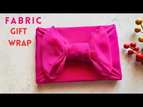 Fabric Gift Wrapping | Easy Gift Packaging Ideas | Gift Wrapping | Creative Gift Wrap