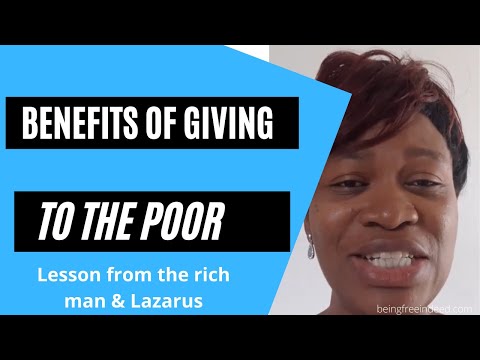 Benefit Of Giving | Lesson From Lazarus & The Rich Man