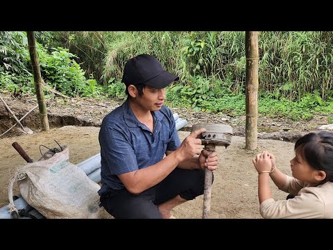 FULL VIDEO:The process of completing the upper floor - and light, harvest , help the girl