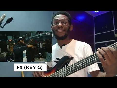 How to Play Worship Songs.Yes i am By Samuel Giveson - SMJ (Bass Breakdown) @theexperiencelos