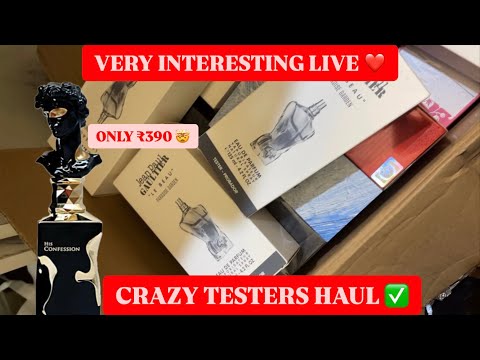 BIG TESTER UNBOXING LIVE ❤️ 5ml PARADISE GARDEN FREE 😍