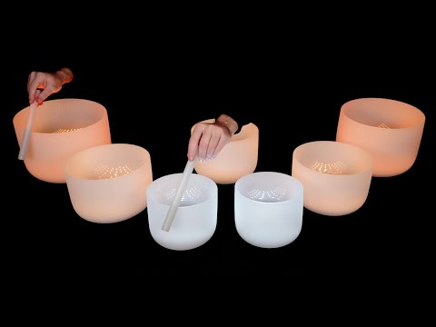 Drift Off To Dreamland With Healing Crystal Bowls Set To 432 Hz