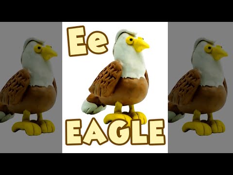 E is for EAGLE! | Let's Learn Phonics #Shorts