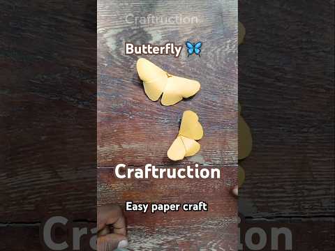 Easy Origami! Fun DIY Paper Craft Tutorial #Origami #PaperCraft #DIY #EasyCrafts #Shorts