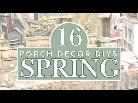 🪴 16 Creative Spring Porch DIY ideas